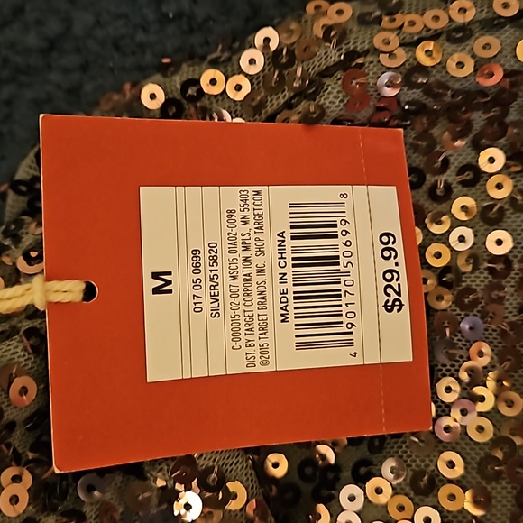 New with tags Mossimo ( target) sequin maxi skirt size medium - Picture 4 of 7